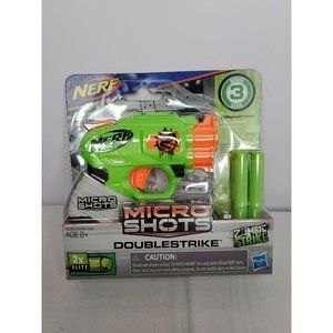 NERF Microshots Zombie Strike Doublestrike Blaster